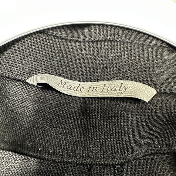 Canali 1934 Black Edition Black Wool Blend Jersey Blazer Men's Size 52R (US 42) - Picture 3 of 11